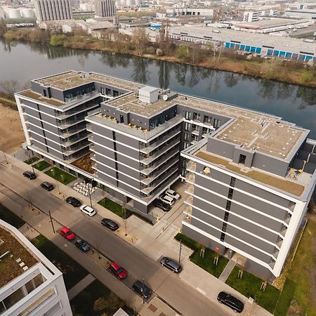 Aparthotel Rioca Hafeninsel Posto 8 à Offenbach-sur-le-Main Extérieur photo