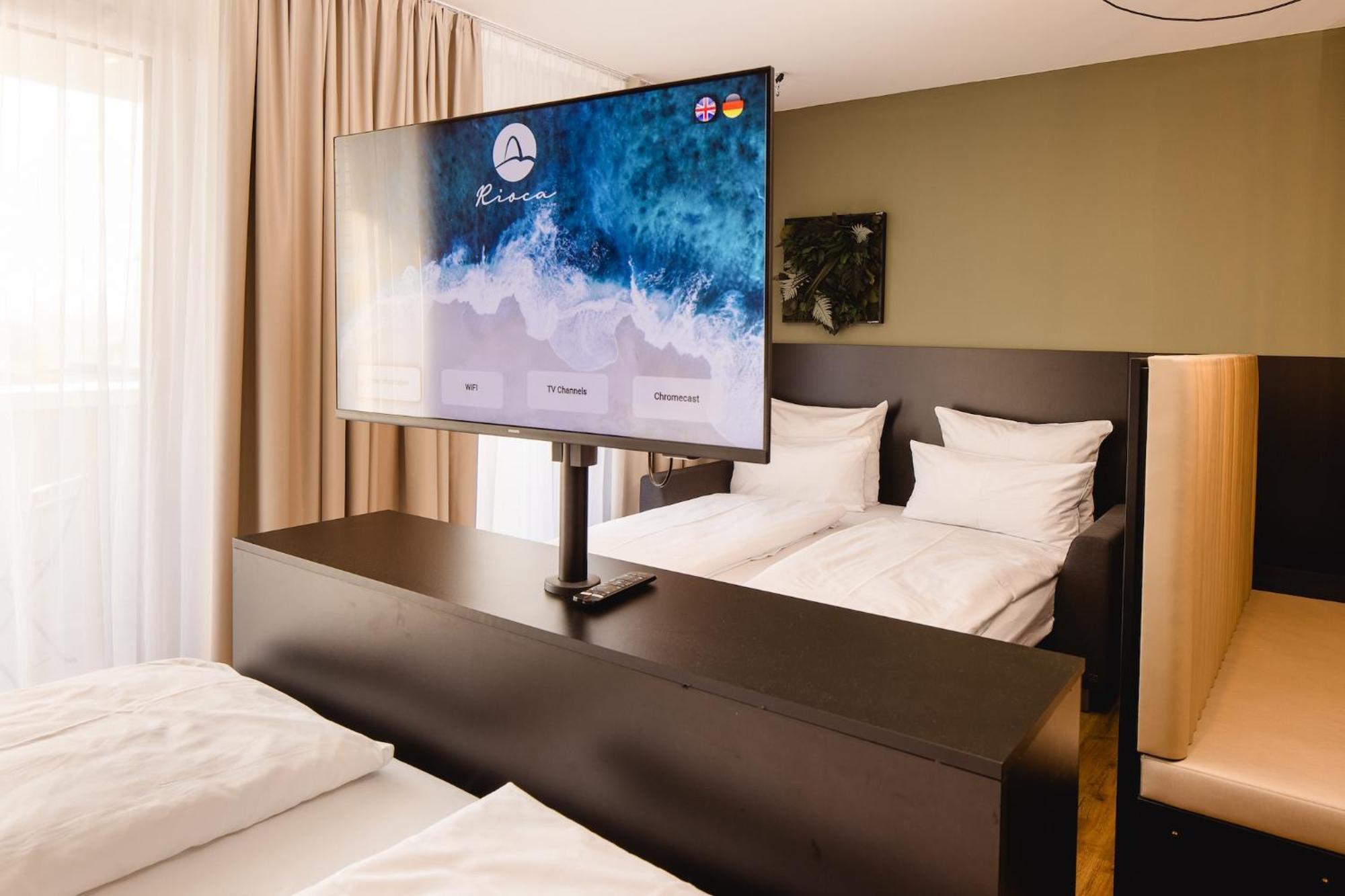 Aparthotel Rioca Hafeninsel Posto 8 à Offenbach-sur-le-Main Extérieur photo