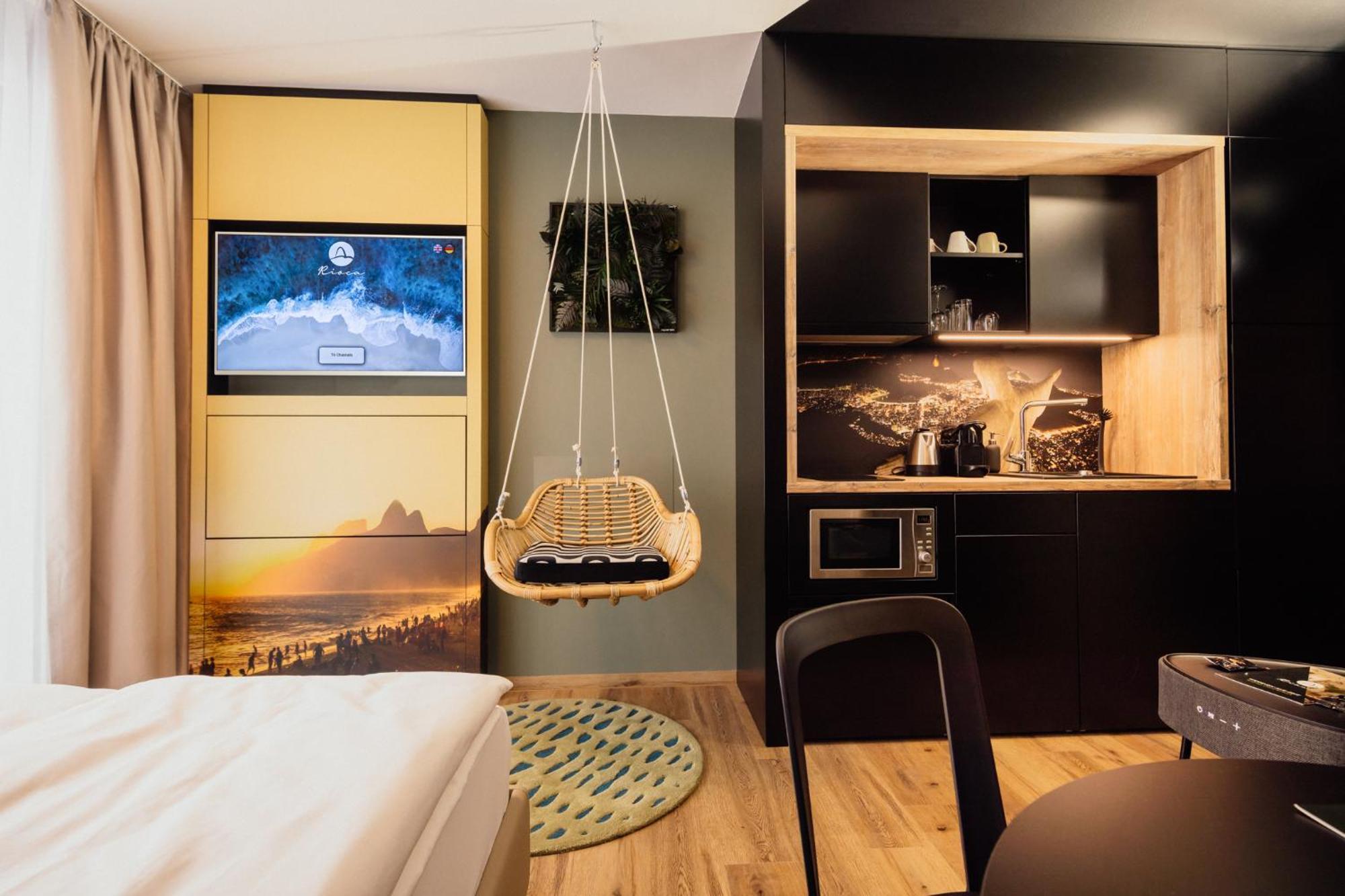 Aparthotel Rioca Hafeninsel Posto 8 à Offenbach-sur-le-Main Extérieur photo