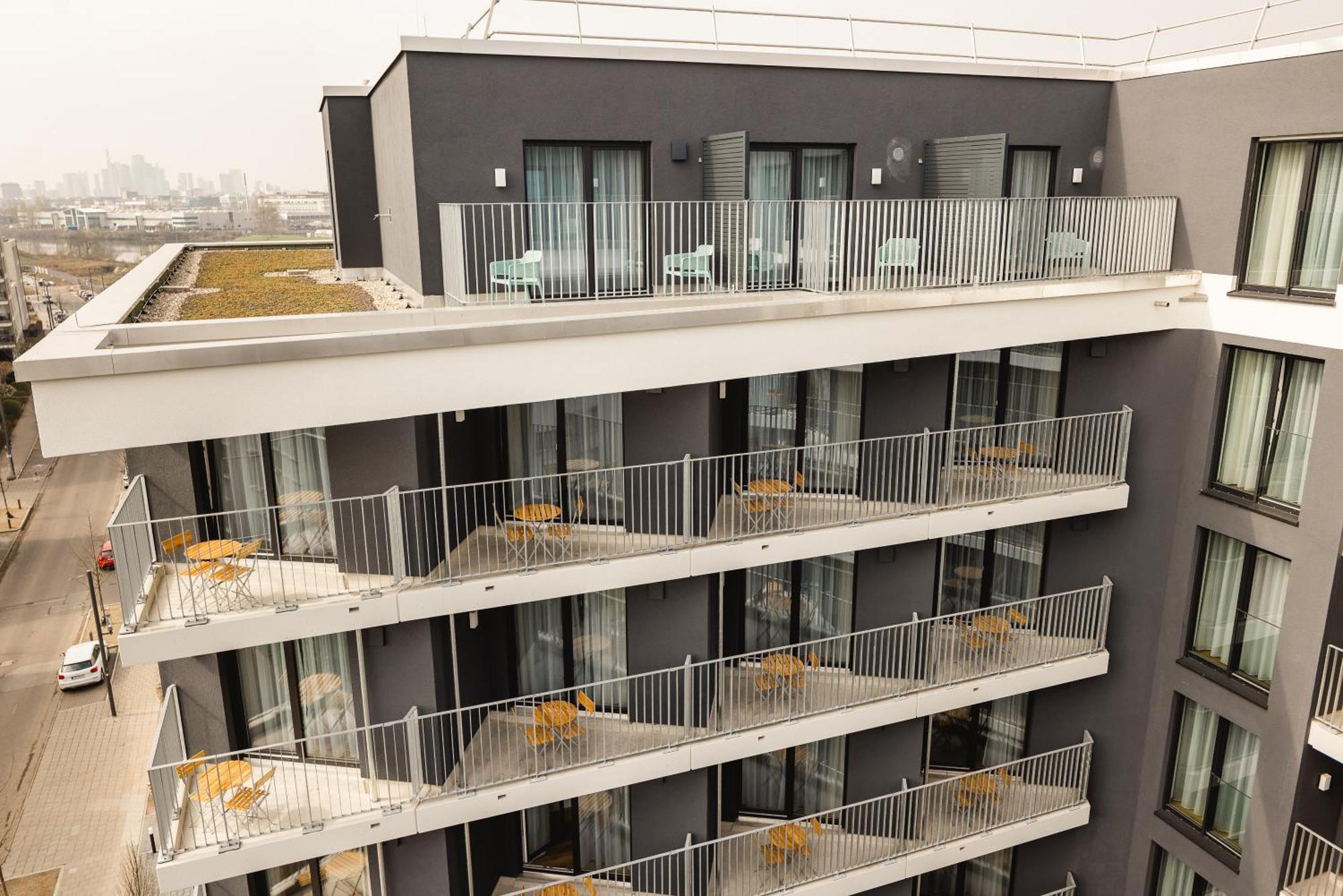 Aparthotel Rioca Hafeninsel Posto 8 à Offenbach-sur-le-Main Extérieur photo
