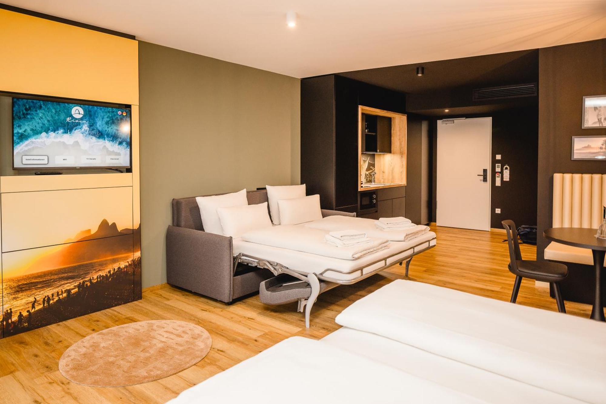 Aparthotel Rioca Hafeninsel Posto 8 à Offenbach-sur-le-Main Extérieur photo